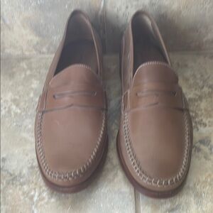 Johnston & Murphy Tan Leather Loafers